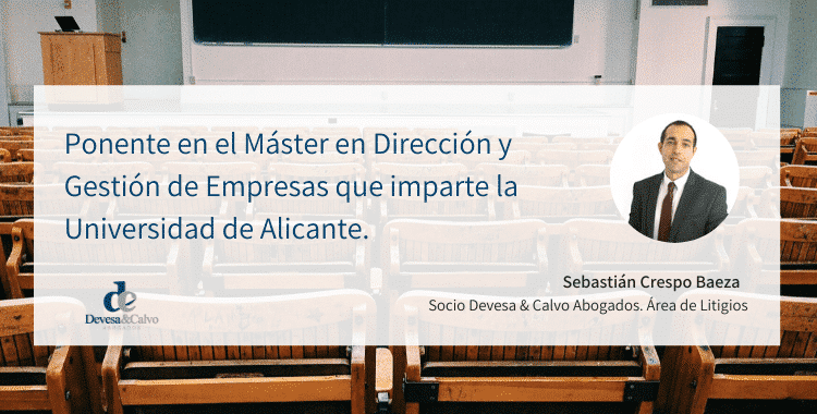 Sebastian Crespo - ponencia en Universidad de Alicante