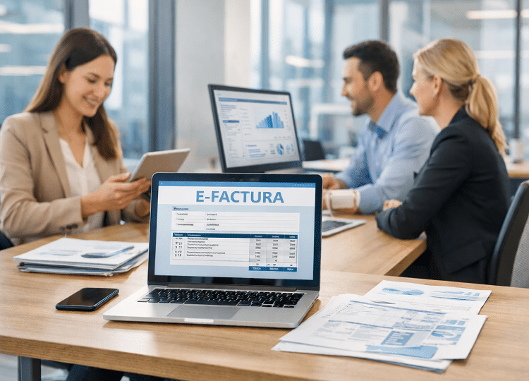 Obligación de facturación electrónica entre empresarios y profesionales...