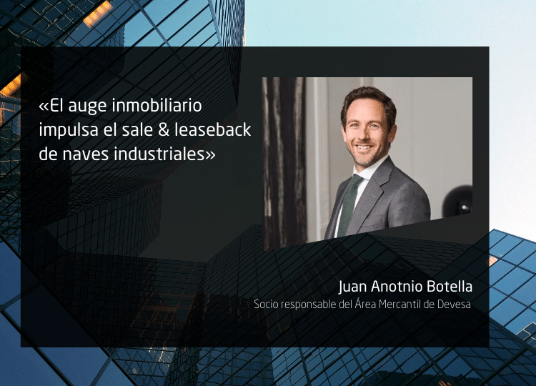 Juan Antonio Botella analiza en Información el auge del sale & leaseback inmobiliario como estrategia de liquidez empresarial