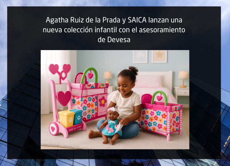 Agatha Ruiz de la Prada y SAICA lanzan una nueva colección infantil con el asesoramiento de Devesa